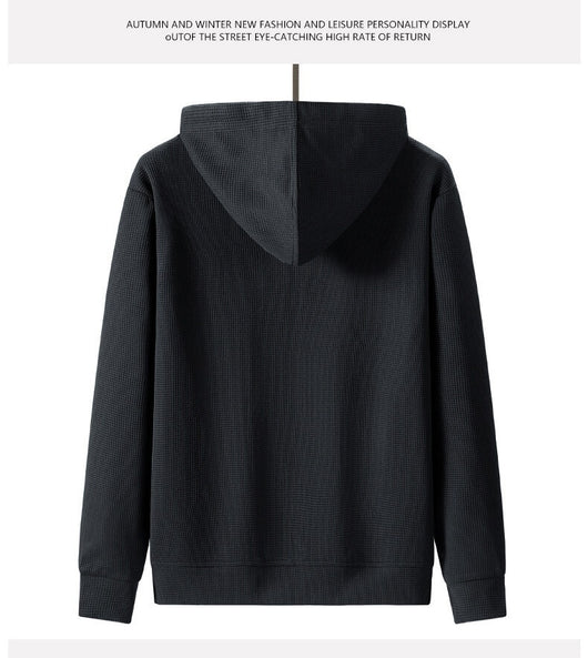 Sudadera Deportiva con Capucha Texturizada Waffle para Hombre - Image 42