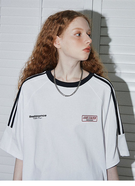 Camiseta Retro Suelta para Parejas - Manga Corta Verano - Image 20
