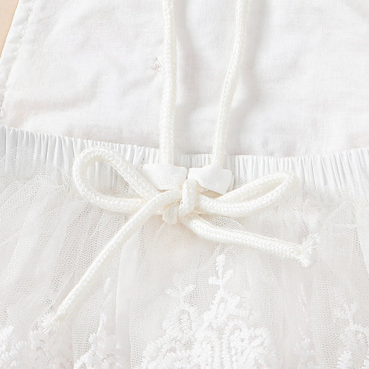 Vestido Princesa Niña con Encaje de Mariposas y Diadema - Image 23