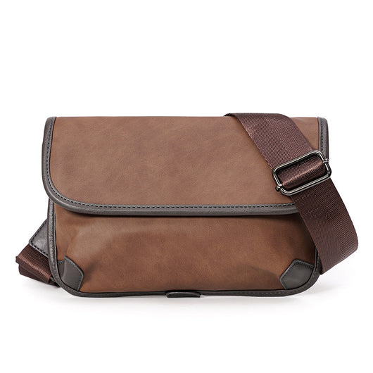 Bolso de Hombro Cuadros Piel Auténtica Estilo Urbano - Image 34