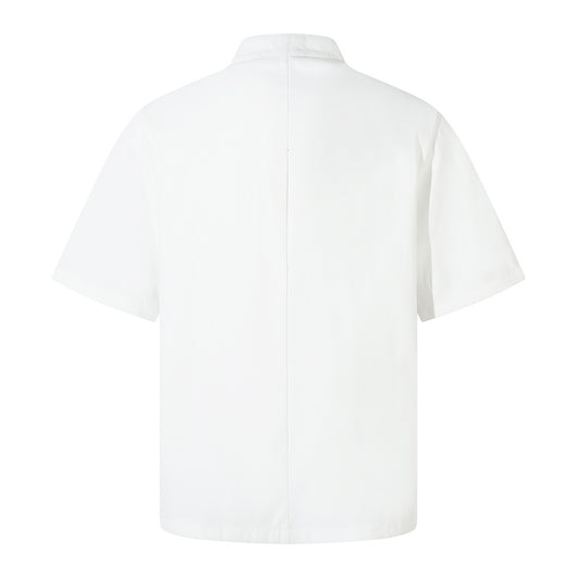 Camisa Casual de Cuello Mao Manga Corta para Hombre - Image 22
