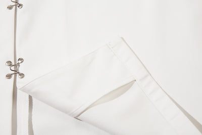 Camisa Casual de Cuello Mao Manga Corta para Hombre - Image 31