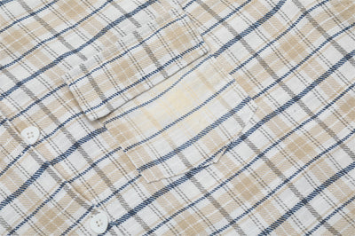 Camisa a Cuadros con Capucha Versátil para Hombre - Image 22