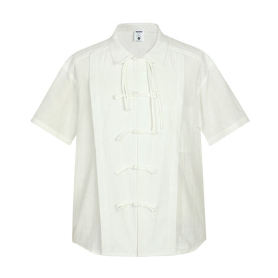 Camisa Retro de Colores Sólidos Personalizable para Hombre - Image 29