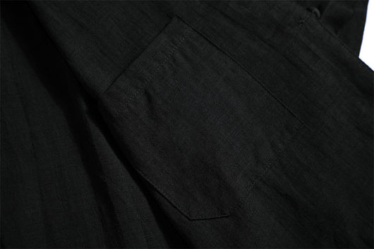 Camisa Retro de Colores Sólidos Personalizable para Hombre - Image 34