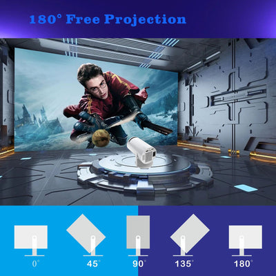 Proyector 4K Ultra HD H713 Inteligente para Hogar, Oficina y Conferencias - Image 24