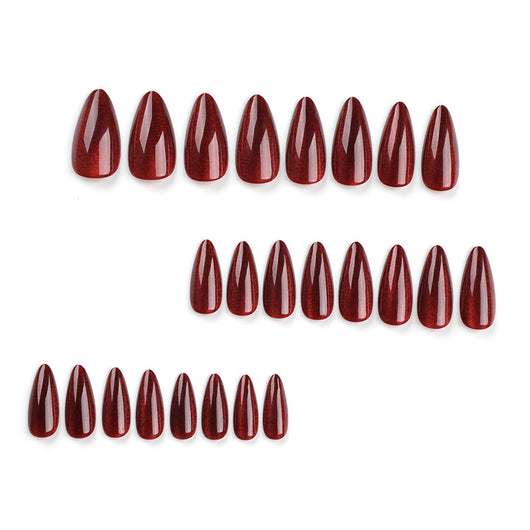 Parches de Uñas Ojo de Gato Rojo Intenso - Image 12