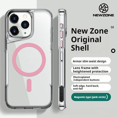 Funda Protectora Magnética Transparente Antiimpactos para Celular - Image 10
