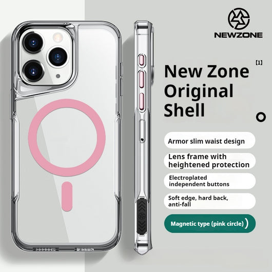 Funda Protectora Magnética Transparente Antiimpactos para Celular - Image 10