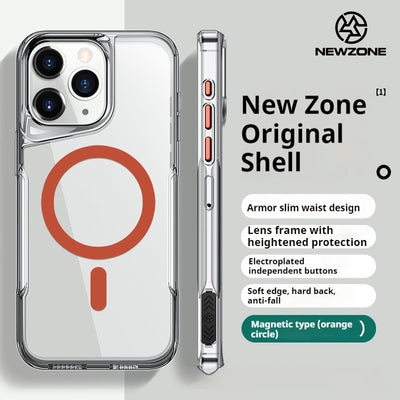 Funda Protectora Magnética Transparente Antiimpactos para Celular - Image 11