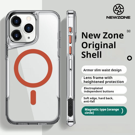 Funda Protectora Magnética Transparente Antiimpactos para Celular - Image 11