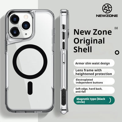 Funda Protectora Magnética Transparente Antiimpactos para Celular - Image 13