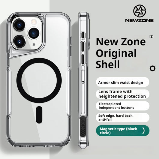 Funda Protectora Magnética Transparente Antiimpactos para Celular - Image 13