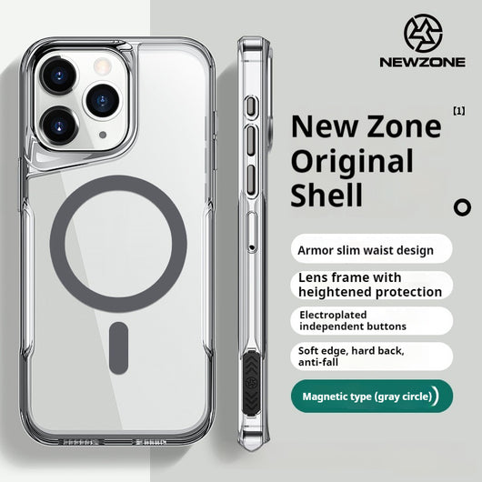 Funda Protectora Magnética Transparente Antiimpactos para Celular - Image 15