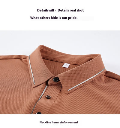 Conjunto Deportivo Polo y Pantalón Ice Silk sin Costuras - Lujo Ligero - Image 58