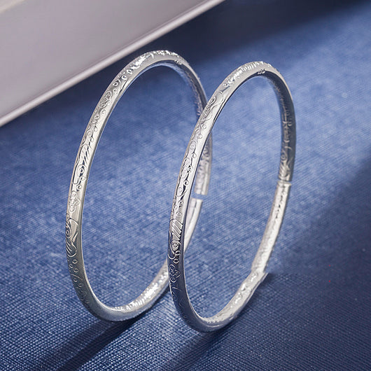Pulsera de Plata Maciza con Diseño Minimalista Elegante - Image 10