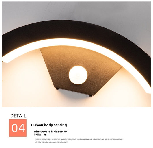 Lámpara de Pared Exterior con Sensor de Movimiento - Diseño Minimalista Impermeable - Image 25