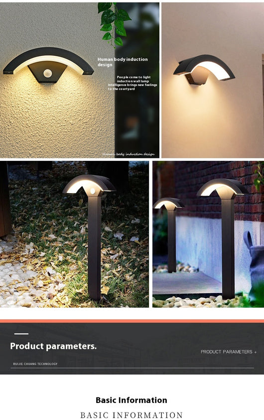 Lámpara de Pared Exterior con Sensor de Movimiento - Diseño Minimalista Impermeable - Image 30