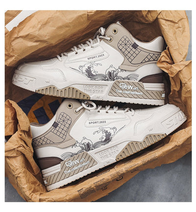 Zapatos Deportivos Casual de Caña Alta para Hombre - Cómodos y Versátiles - Image 17