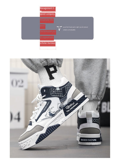 Zapatos Deportivos Casual de Caña Alta para Hombre - Cómodos y Versátiles - Image 21