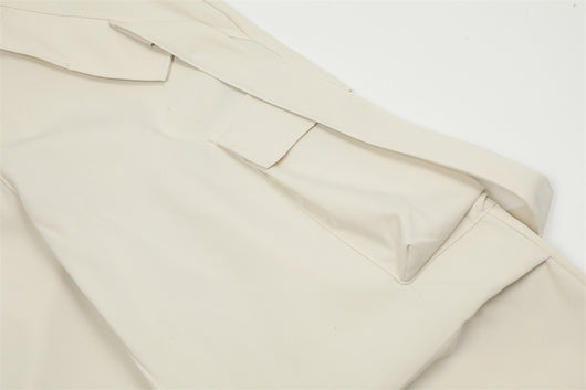 Overol Hombre Diseño de Bolsillos con Cinta y Pliegues - Image 30