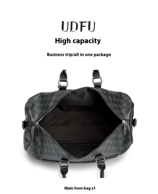 Bolso Bandolera Cuadros Coreano de Gran Capacidad para Viajes - Image 50