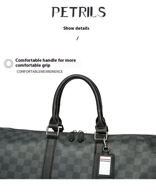 Bolso Bandolera Cuadros Coreano de Gran Capacidad para Viajes - Image 53