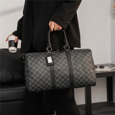 Bolso Bandolera Cuadros Coreano de Gran Capacidad para Viajes - Image 59
