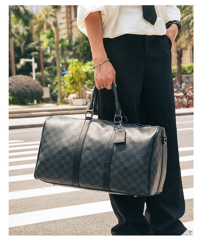 Bolso Bandolera Cuadros Coreano de Gran Capacidad para Viajes - Image 82