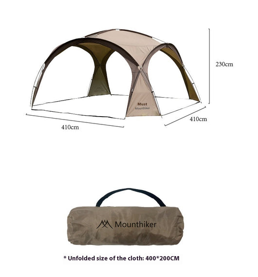 Toldo Tipo Domo para Campamento con Ventilación Superior - Image 36