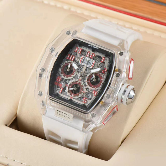 Reloj de Cuarzo con Seis Agujas y Esfera Transparente - Image 10