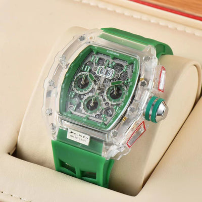 Reloj de Cuarzo con Seis Agujas y Esfera Transparente - Image 14