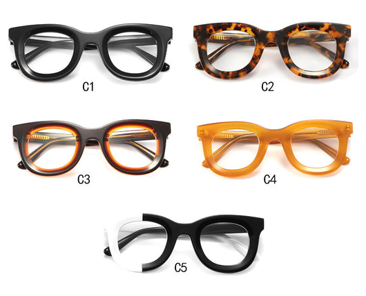 Gafas de Marco Pequeño con Lentes Ópticos Espejados - Image 12