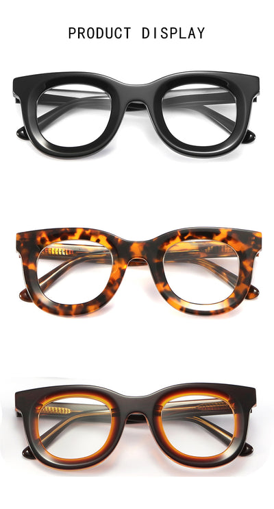 Gafas de Marco Pequeño con Lentes Ópticos Espejados - Image 14
