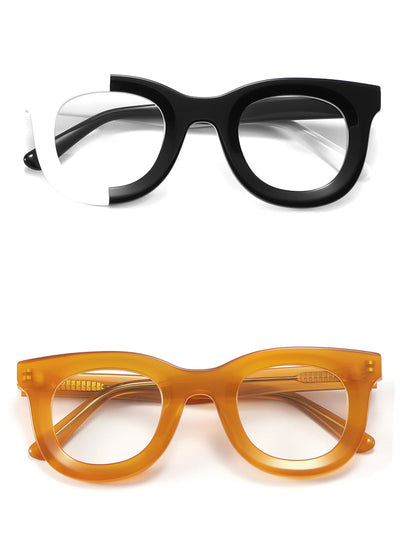 Gafas de Marco Pequeño con Lentes Ópticos Espejados - Image 15