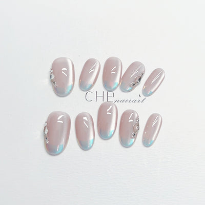 Uñas Postizas Espejo Mágico Ojo de Gato Ovaladas - Acabado Premium - Image 14