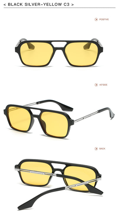 Gafas de Sol Cuadradas Grandes con Tecnología Fotocrómica para Hombre - Image 31