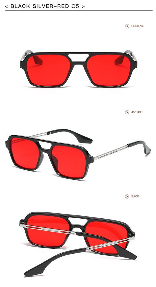 Gafas de Sol Cuadradas Grandes con Tecnología Fotocrómica para Hombre - Image 33