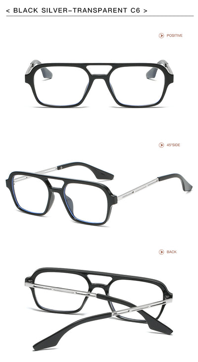 Gafas de Sol Cuadradas Grandes con Tecnología Fotocrómica para Hombre - Image 34