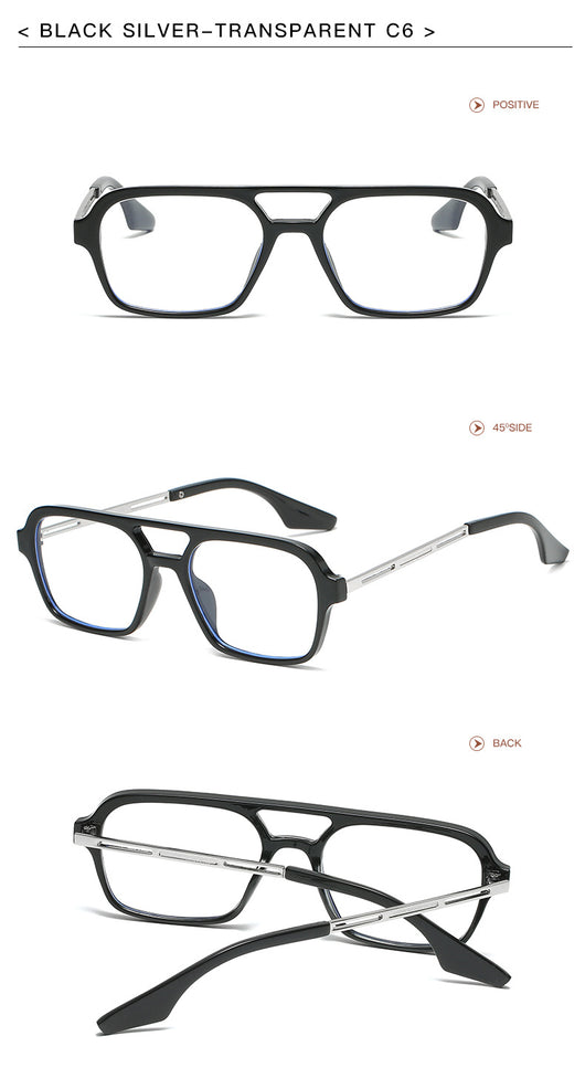Gafas de Sol Cuadradas Grandes con Tecnología Fotocrómica para Hombre - Image 34