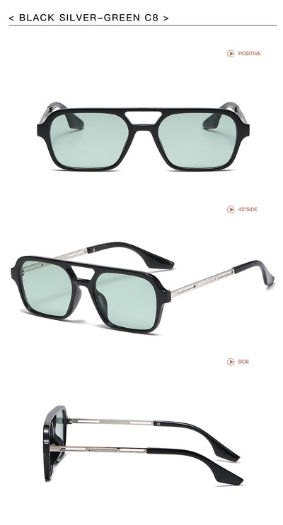 Gafas de Sol Cuadradas Grandes con Tecnología Fotocrómica para Hombre - Image 36