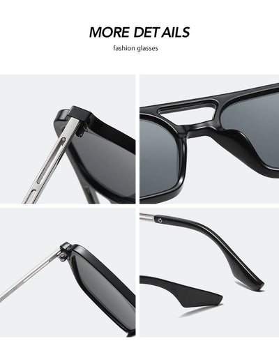 Gafas de Sol Cuadradas Grandes con Tecnología Fotocrómica para Hombre - Image 37