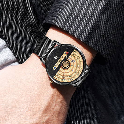 Reloj de Pulsera Creativo Lujo para Hombre - Diseño Moderno M-1288 - Image 14
