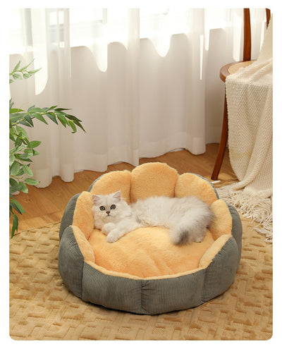 Cama Nido para Gatos con Cojín Acolchado Desmontable y Lavable - Image 11
