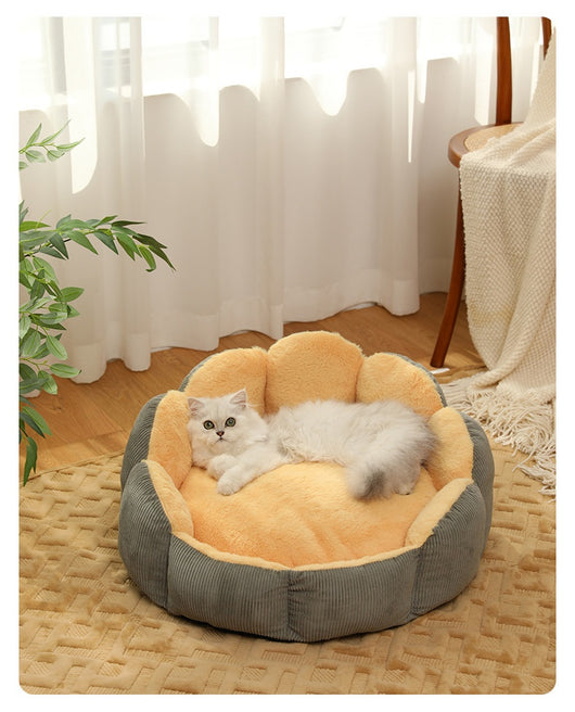 Cama Nido para Gatos con Cojín Acolchado Desmontable y Lavable - Image 11