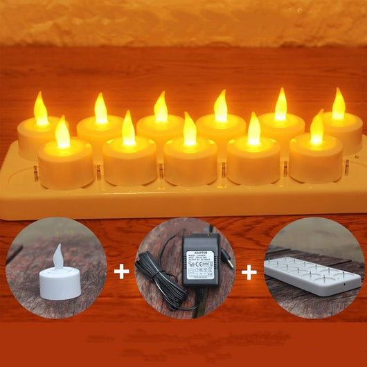 Velas LED Recargables con 12 Luces de Ambiente - Image 9