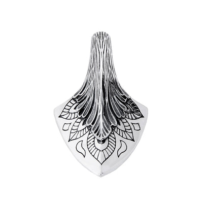 Dije Hacha Plata Esterlina con Cadena Quilla Vintage - Image 9