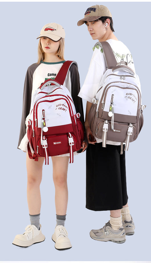 Mochila Escolar de Gran Capacidad Ligera y Moderna - Image 36