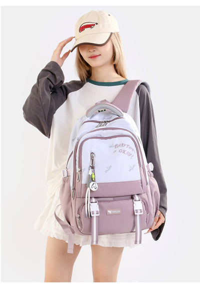Mochila Escolar de Gran Capacidad Ligera y Moderna - Image 38