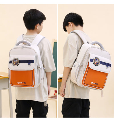 Mochila Escolar Niña Ergonómica Estilo Británico - Protección de Columna Vertebral - Image 34